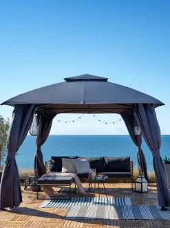 SANKT HANS Pavilloner|Pavillon B3xL4xH2.65m grå