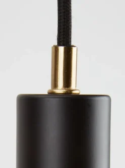 MAGNAR Lamper|Pendel 3-i-1 Ø22xH220cm sort