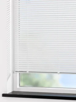 BRU Aluminium|Persienne 50x130cm aluminium hvid