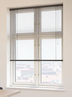 BRU Aluminium|Persienne 80x160cm aluminium Grå