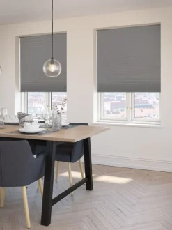 FYN Mørklægningsgardiner|Plisségardin mørklægning 80x160 trådløst Grå