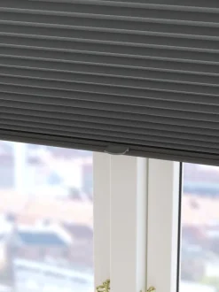 HVEN Mørklægningsgardiner|Plisségardin mørklægning 60x130cm up/down Grå