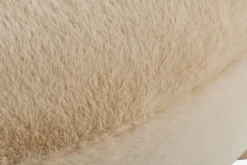 RAMSDAL Puffer|Puffer|Puf Ø70 beige teddy/egefarve