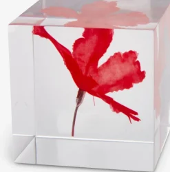 RUMLE Dekorativt Tilbehør|Pynt B7xL7xH7cm m/blomst