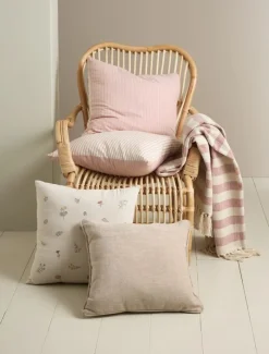 HORNFIOL Pyntepuder|Pyntepude 45x45 chenille Beige