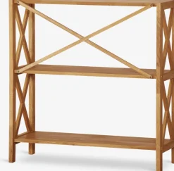 JANNERUP Reoler Og Rumdelere|Reoler Og Rumdelere|Reol bred 3 hylder eg