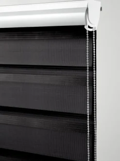 ALSTEN Duo Rullegardiner|Rullegardin Duo 60x180cm m/kassetter Sort