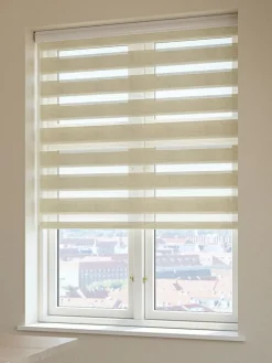 ALSTEN Duo Rullegardiner|Rullegardin Duo 60x180cm m/kassetter Natur