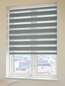 FEMRIS Duo Rullegardiner|Rullegardin Duo 60x180cm Grå