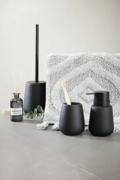 EKBY Badeværelsesopbevaring|Personlig Velvære|Sæbedispenser Sort