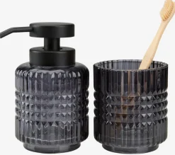 ROTEBERG Badeværelsesopbevaring|Personlig Velvære|Sæbedispenser grå