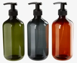 SANGIS Badeværelsesopbevaring|Personlig Velvære|Sæbedispenser genanvendt plast assorteret