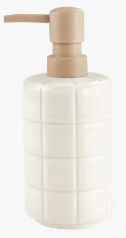 STENINGE Badeværelsesopbevaring|Personlig Velvære|Sæbedispenser beige