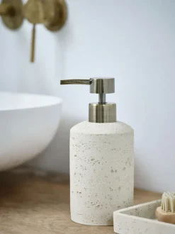 TORUP Badeværelsesopbevaring|Personlig Velvære|Sæbedispenser beige sten