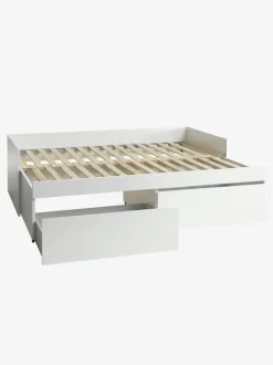 TANGBJERG Børnesenge|Seng m/opbevaringsplads 90/180x200 hvid