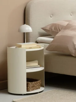 BALLING Sengeborde|Sengeborde|Sengebord 1 hylde hvid