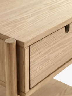 DALBY Sengeborde|Sengeborde|Sengebord 1 skuffe 1 hylde eg