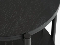 EGELEV Sengeborde|Sengeborde|Sengebord 1 hylde sort |Sort