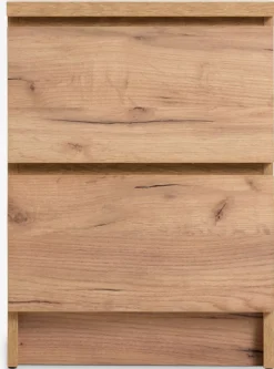 LIMFJORDEN Sengeborde|Sengeborde|Sengebord 2 skuffer natur egefarve Natur,Eg