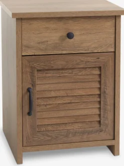 MANDERUP Sengeborde|Sengeborde|Sengebord 1 skuffe vild eg farve