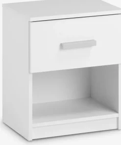 TAPDRUP Sengeborde|Sengeborde|Sengebord 1 skuffe Hvid