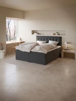 H70 BUTTONS Sengegavle|Sengegavl 180x122 Grå-40