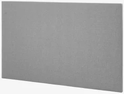 H10 PLAIN Sengegavle|Sengegavl 180x115 Grå-23