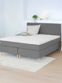 H10 PLAIN Sengegavle|Sengegavl 180x115 Grå-23