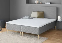 H10 PLAIN Sengegavle|Sengegavl 180x115 Grå-23