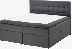 H50 STITCHED Sengegavle|Sengegavl 180x125 Grå-41