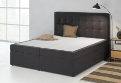 H50 STITCHED Sengegavle|Sengegavl 180x125 Grå-41