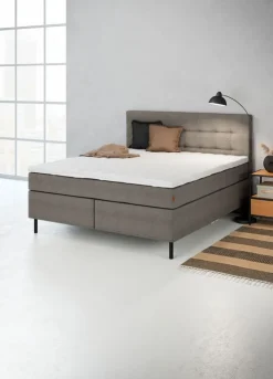 H50 STITCHED Sengegavle|Sengegavl 180x125 Grå-21