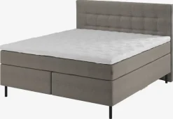 H50 STITCHED Sengegavle|Sengegavl 180x125 Grå-21