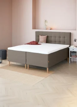 H50 STITCHED Sengegavle|Sengegavl 180x125 Grå-21