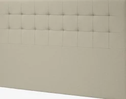 H50 STITCHED Sengegavle|Sengegavl 180x125 Sand-91