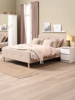 KONGSBERG 180 X 200 Cm|160 X 200 Cm|Sengeramme 140x200 stof Beige