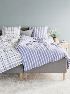 ANNELINE Sengetøj|Sengetøj 140x200 blå