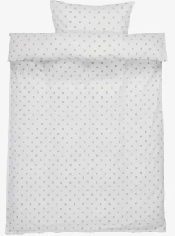 ANNIKA Sengetøj|Sengetøj 140x200 blå/hvid