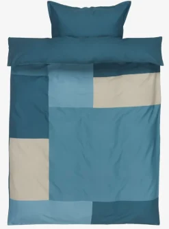 MARIA Sengetøj|Sengetøj satin 140x200 Blå