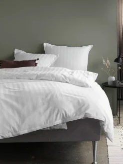 NELL Sengetøj|Sengetøj Satin 140x200 Hvid