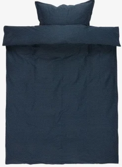 NIRA Sengetøj|Sengetøj satin 140x200 blå