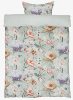 ERNA Sengetøj|Sengetøj satin 140x200 grøn