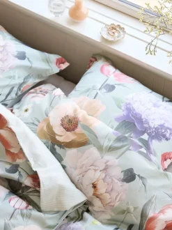 ERNA Sengetøj|Sengetøj satin 140x200 grøn