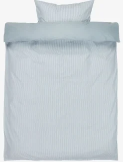 SHEILA Sengetøj|Sengetøj garnfarvet 140x200 blå