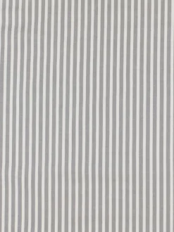 SUS Sengetøj|Sengetøj percale garnfarvet 140x200 hvid/grå