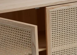 SALTVIG Skænke Og Vitrineskabe|Skænke Og Vitrineskabe|Skab 2 låger ask