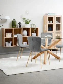 SKALS Reoler Og Rumdelere|Reoler Og Rumdelere|Skab 4 rum Eg