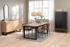 VIRUM Skænke Og Vitrineskabe|Skænke Og Vitrineskabe|Skab 2 låger sort