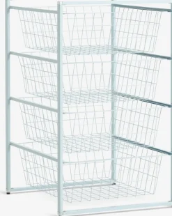 BARKHOLT Tilbehør Til Garderobeskabe|Garderobeskabe|Skabsindsats B42xD45 4 trådkurve