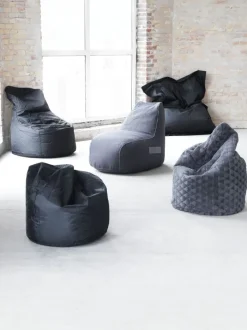 KOLIND Børnemøbler|Sækkestol 60x90x60 sort